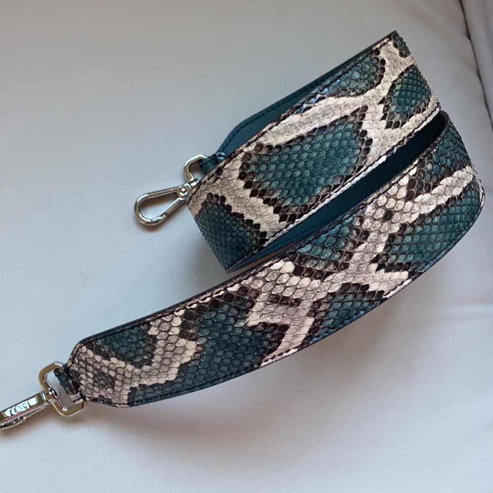 Fendi bag strap python - image 4